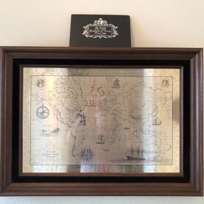 The Royal Geographic Society Silver Map!