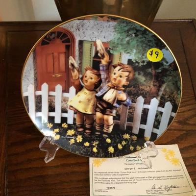 Hummel collectible plate!