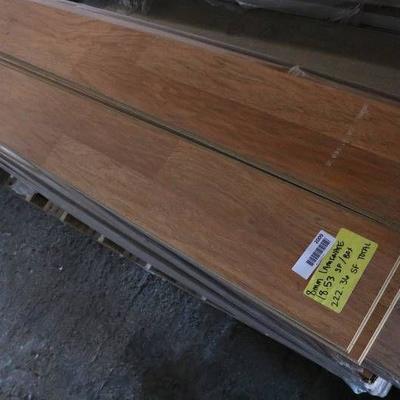 222 Sq Ft of Light Oak Wood Laminate Flooring