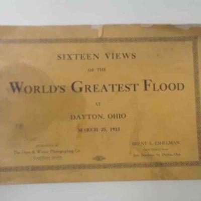 WORLD'S GREATEST FLOOD AT DAYTON OHIO 3/25/1913 RARE BOOKLET BY BRENT ESHELMAN  https://www.ebay.com/itm/113712153815