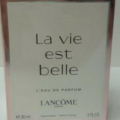 NIB LANCOME PERFUME LA VIE EST BELLE 1 FL OZ LA6067 https://www.ebay.com/itm/123728039030