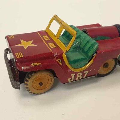 VINTAGE TIN TOY SPACE JEEP J.87 MODIFIED RR5035 https://www.ebay.com/itm/123718366235