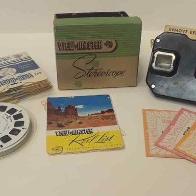 VINTAGE 1940S DE LUXE VIEWMASTER STEREOSCOPE ORIGINAL BOX PAPERS 31 REELS RR5041 https://www.ebay.com/itm/113712085415