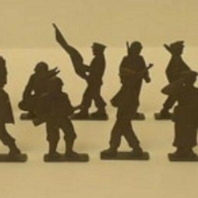 Vintage Flat Army Men 17 pcs RR5056 https://www.ebay.com/itm/113712136212