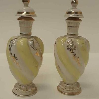 2 PORCELAIN VESSELS BY KAOLENA IN CALIFORNIA LA6088 https://www.ebay.com/itm/113712174393