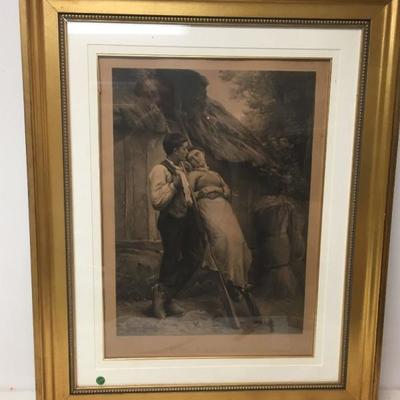 George Randelle 1884 Plate Framed PT4020 https://www.ebay.com/itm/123728145610