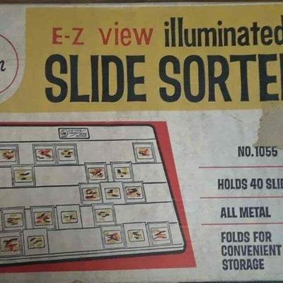 EZ VIEW ILLUMINATED SLIDE SORTER BY LOGAN NO.1055 ORIGINAL BOX RR5042 https://www.ebay.com/itm/123728086687