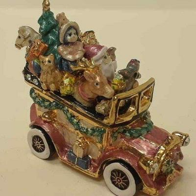 FITZ AND FLOYD SANTA CAR HINGED BOX WITH ORIGINAL BOX 2004 LA6103 https://www.ebay.com/itm/123728135471