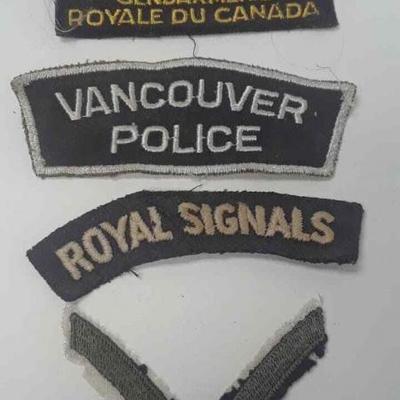 Canadian Police PATCHES LOT OF 4 RR5078 https://www.ebay.com/itm/123728100087
