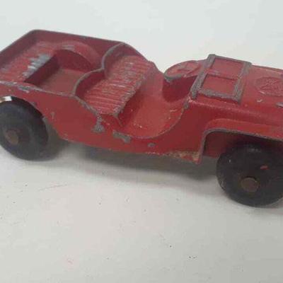 VINTAGE Red metal jeep 4 in RR5061 https://www.ebay.com/itm/113712116803