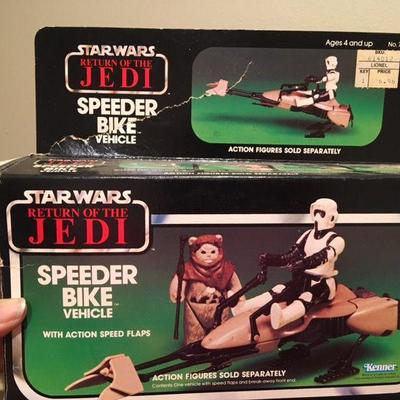 Star Wars: Return of Jedi Speeder Bike Vehicle in Box RR0514 Kenner https://www.ebay.com/itm/113710396873