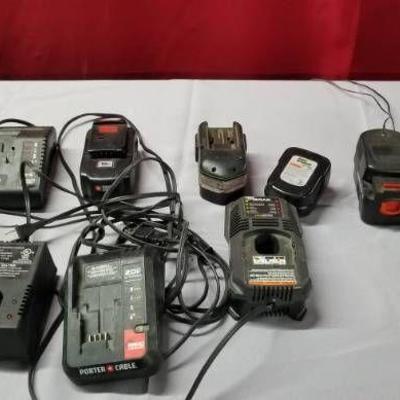 Lot of Misc Battery Chargers for your Cordless Too ...