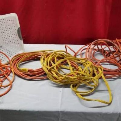 Lot of 4 HD Extension Cords
