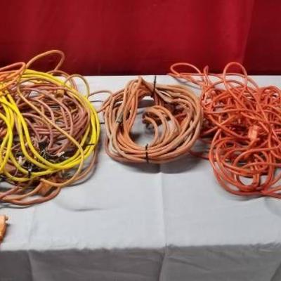 Lot of HD Drop Cords Extension Cords