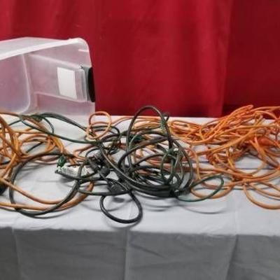 Lot of HD Extension Cords