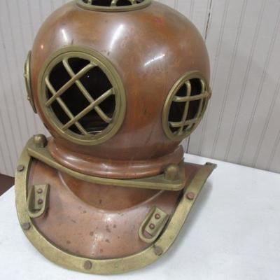 Repro Copper & Brass Diving Helmet