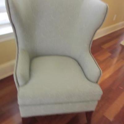 KINCAID PAIR OF WING BACK CHAIRS