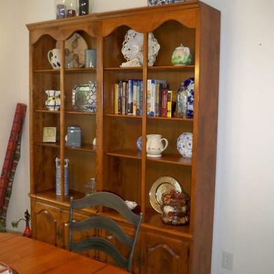 2 - Ethan Allen Bookcase Cabinets