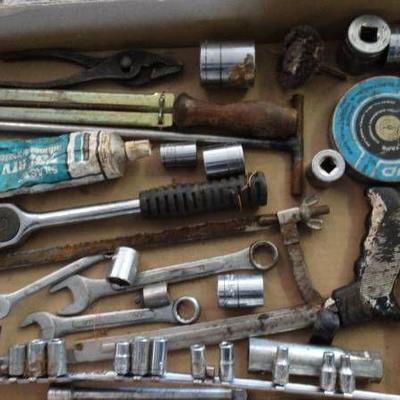 Lot of Sockets and Tools