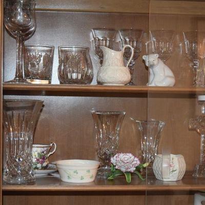 Glassware, Stemware, & Collectibles