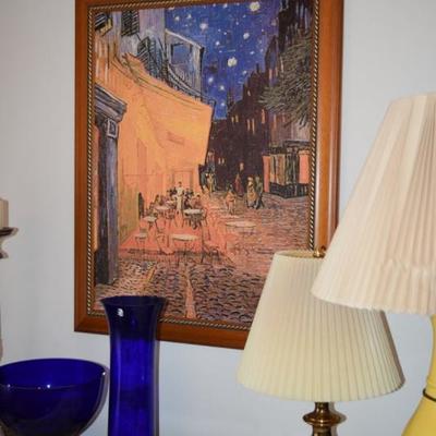 Art, Lamps, & Home Decor