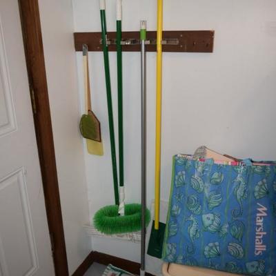 Mop, Broom, Cleaning Items