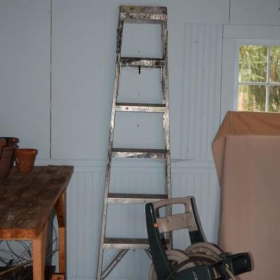 Ladder, Hose, & Reel