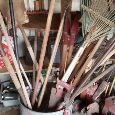 Vintage garden tools