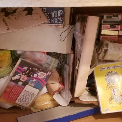 Old magicians box and stuff