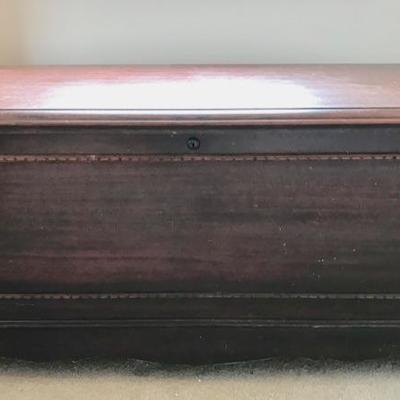 Lane mahogany cedar chest with key $145