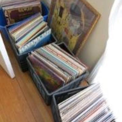 ALBUM LOVERS LARGE 1960'S ROCK N ROLL & JAZZ ALBUM COLLECTION ~ 45'S AND MORE