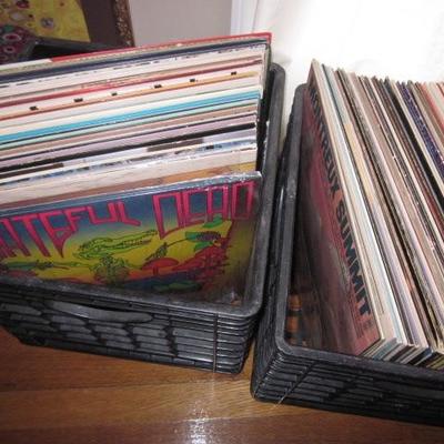 ALBUM LOVERS LARGE 1960'S ROCK N ROLL & JAZZ ALBUM COLLECTION ~ 45'S AND MORE
