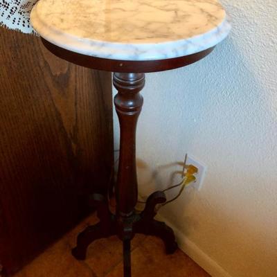  Marble top table