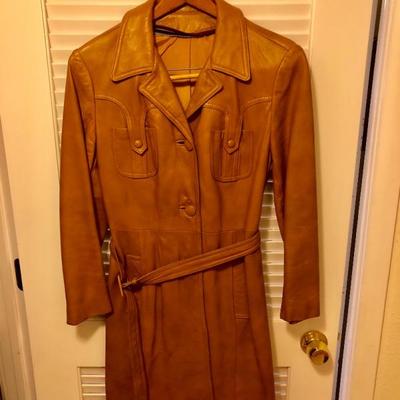 Vintage ladies leather jacket