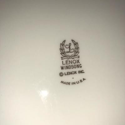Lenox platinum trim Windsong fine China