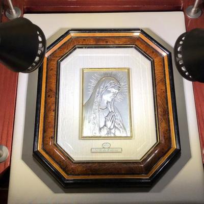  Sterling silver Virgin Mary / Madonna