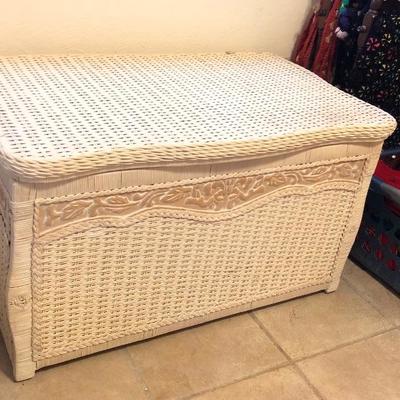 Wicker trunk