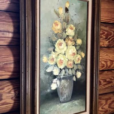 One of many signed oil paintings available 