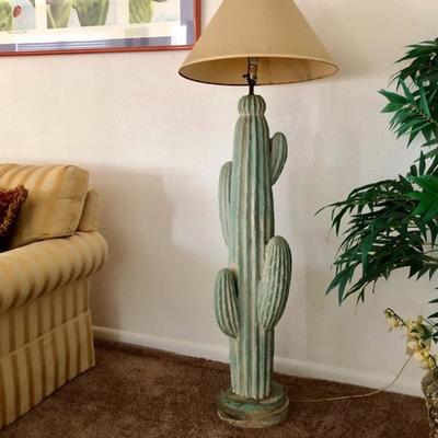 Unique cactus floor lamp