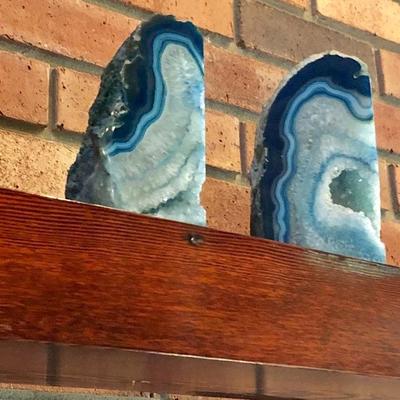 Geode book ends
