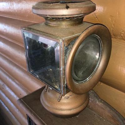  Antique railroad lantern 