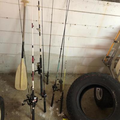 Fishing poles