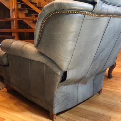  Leather recliner 