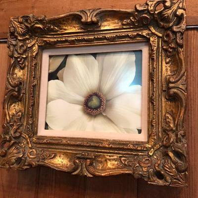  One of many ornate picture frames 