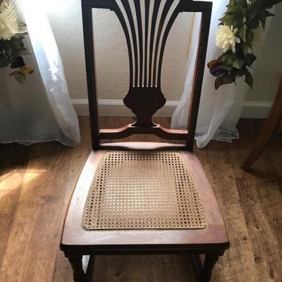 Antique Rocking chair with matching chair 