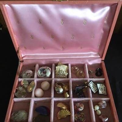 Earring Collection in Pink Box