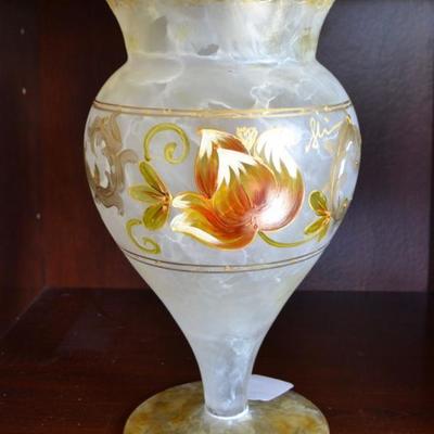 Murano glass vase