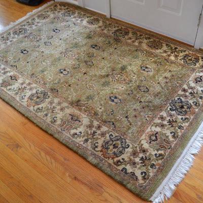 Hand-knotted Persian rug, approx. 4'4