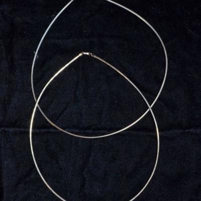 Sterling necklaces