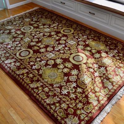 Hand-knotted Oriental rug, approx. 5'8